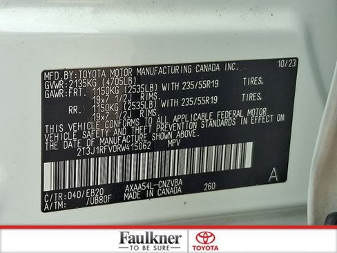 Certified 2024 Toyota RAV4 Adventure AWD/4WD image 27
