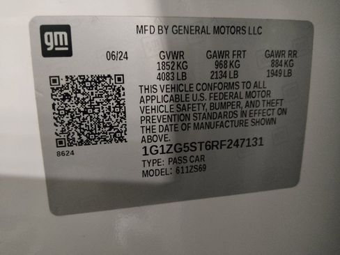 Used 2024 Chevrolet Malibu RS w/ LPO, Floor Liner Package FWD image 33