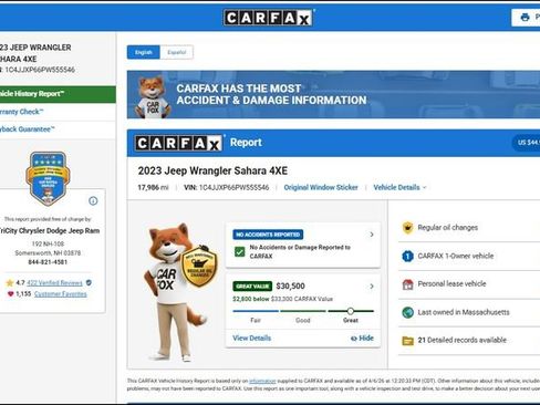 Used 2023 Jeep Wrangler Unlimited Sahara w/ Cold Weather Group image 4