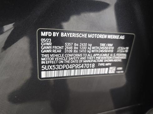 Certified 2023 BMW X3 xDrive30i w/ M Sport Package AWD/4WD image 31