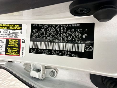 Certified 2024 Lexus ES 350 w/ Premium Package FWD image 22