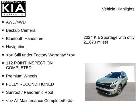 Used 2024 Kia Sportage X-Line AWD/4WD image 7