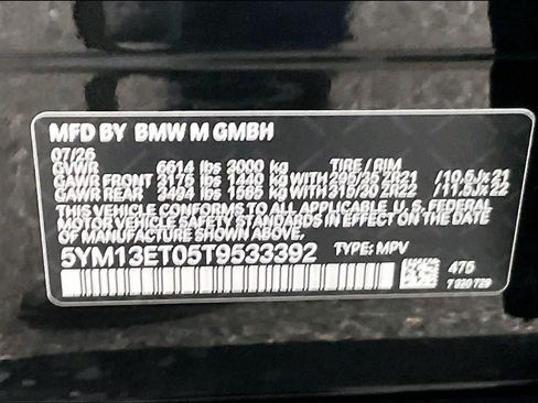 New 2026 BMW X5 M Competition w/ Executive Package AWD/4WD image 19