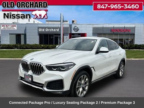 Used 2021 BMW X6 xDrive40i w/ Premium Package 3 AWD/4WD image 1