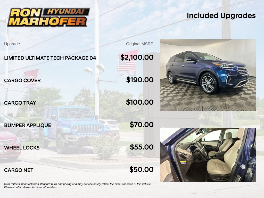 Used 2017 Hyundai Santa Fe Limited AWD/4WD image 6