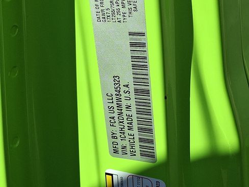 Certified 2021 Jeep Wrangler Unlimited Sport image 26