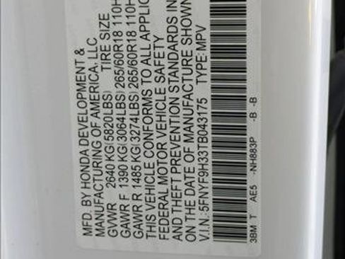 New 2026 Honda Passport RTL image 19