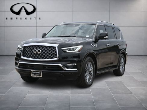 Used 2022 INFINITI QX80 Luxe w/ Cargo Package AWD/4WD image 1