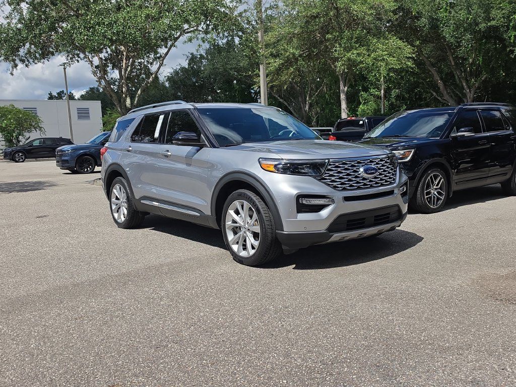 Certified 2023 Ford Explorer Platinum w/ Technology Package AWD/4WD image 2