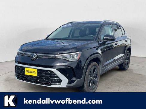 Certified 2025 Volkswagen Taos SEL w/ Black Wheel Plus Package image 1