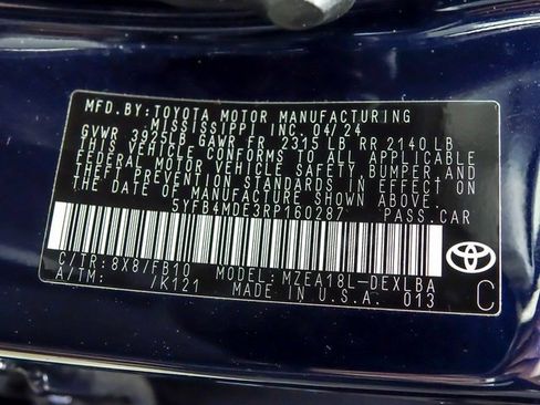 Certified 2024 Toyota Corolla LE w/ LE Convenience Package image 30