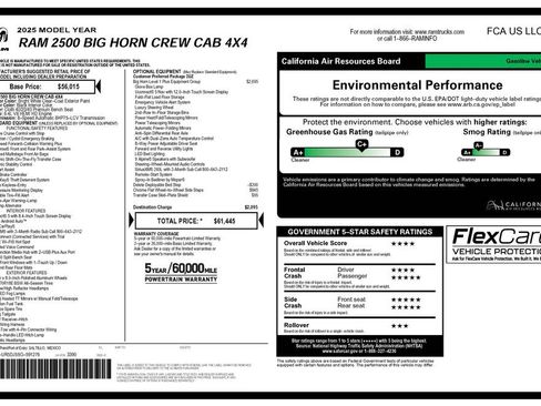 Certified 2025 RAM 2500 Big Horn AWD/4WD image 3