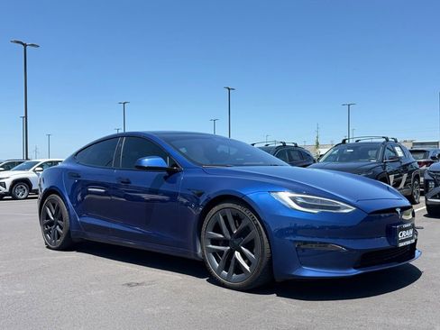 Used 2021 Tesla Model S Plaid AWD/4WD image 3