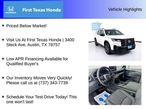 New 2026 Honda Pilot Sport image 5