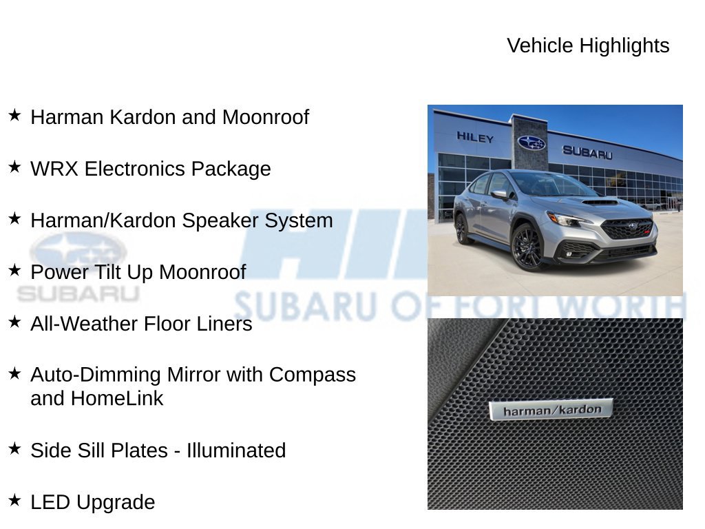New 2026 Subaru WRX Premium AWD/4WD image 5