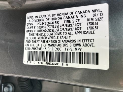 Used 2012 Honda CR-V EX-L image 38