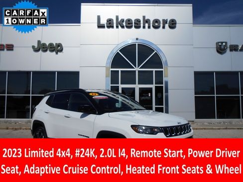Certified 2023 Jeep Compass Limited AWD/4WD image 1