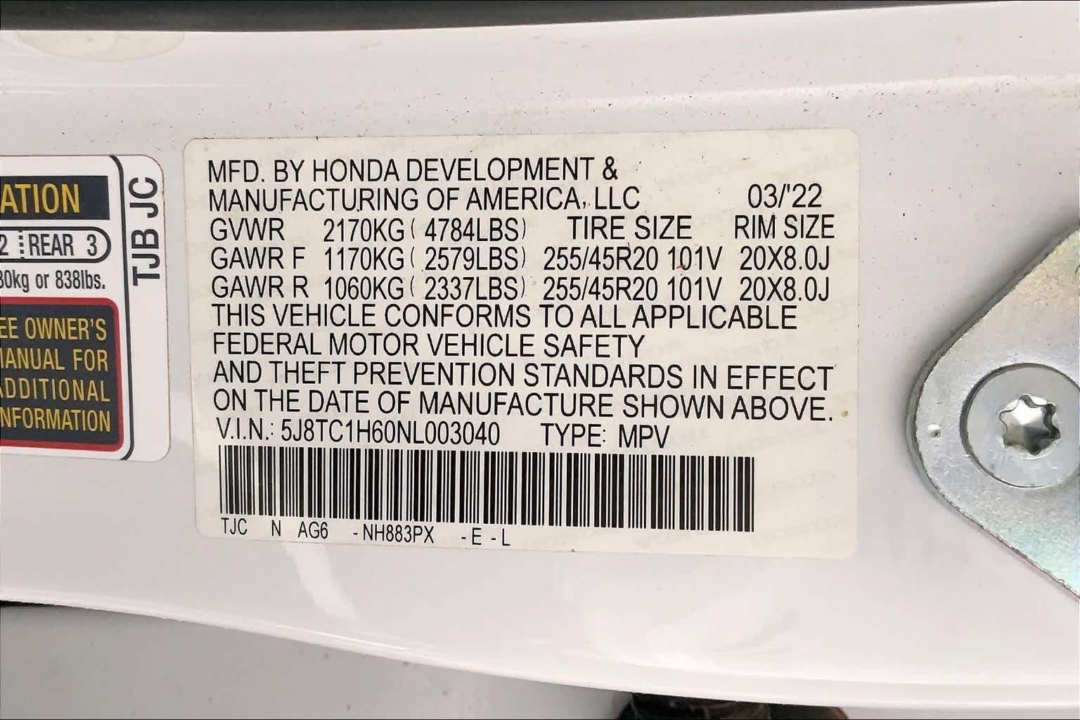 Used 2022 Acura RDX w/ Advance Package FWD image 36
