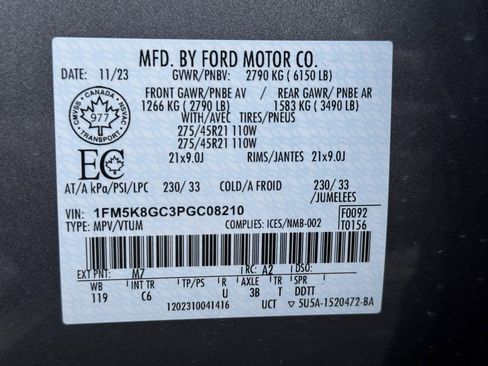 Used 2023 Ford Explorer ST w/ Technology Package image 26