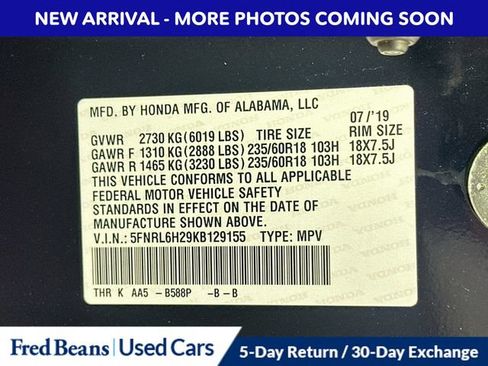 Used 2019 Honda Odyssey LX image 36