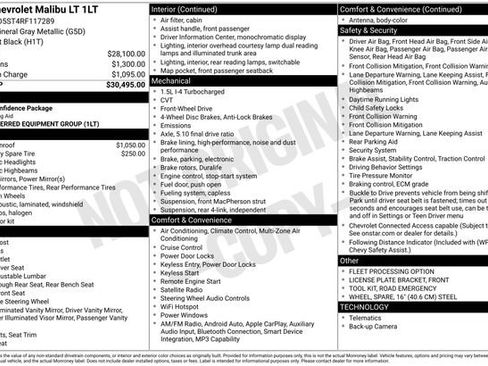 Used 2024 Chevrolet Malibu LT FWD image 32