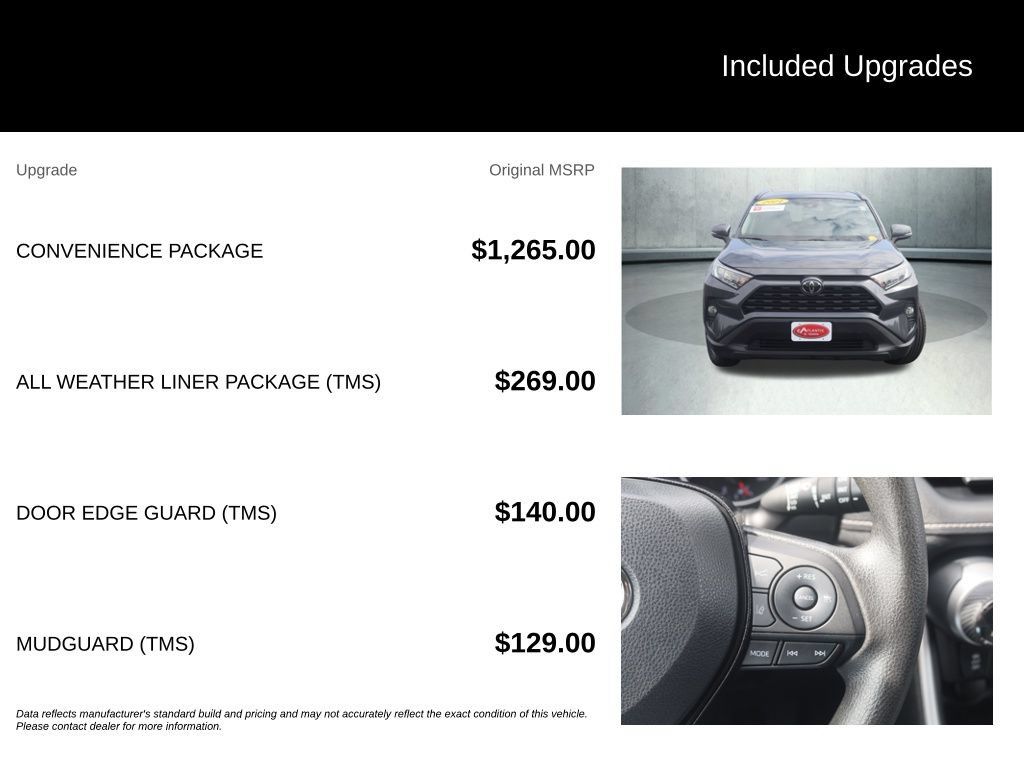 Certified 2021 Toyota RAV4 XLE w/ Convenience Package AWD/4WD image 34