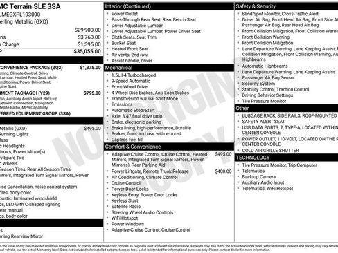 Used 2023 GMC Terrain SLE w/ Driver Convenience Package FWD image 2