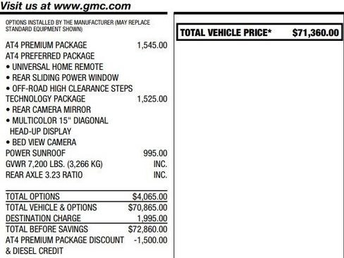 Certified 2025 GMC Sierra 1500 AT4 w/ AT4 Premium Package image 2