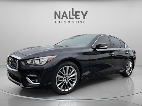 Certified 2023 INFINITI Q50 Luxe w/ Cargo Package image 1