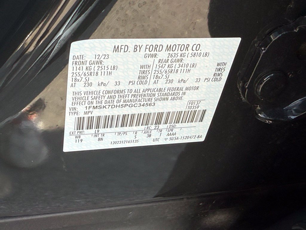 Used 2023 Ford Explorer XLT RWD image 35