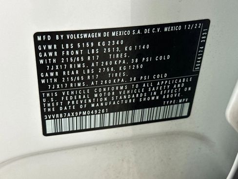 Used 2023 Volkswagen Tiguan S w/ Driver Assistance Package FWD image 26
