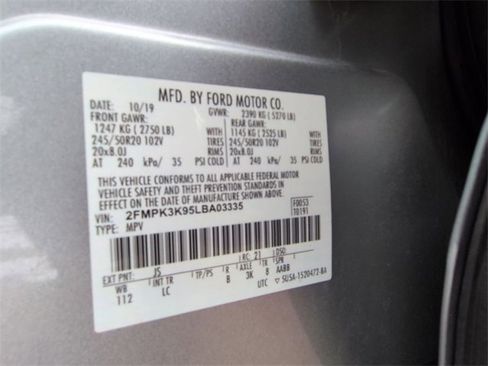 Used 2020 Ford Edge Titanium image 35