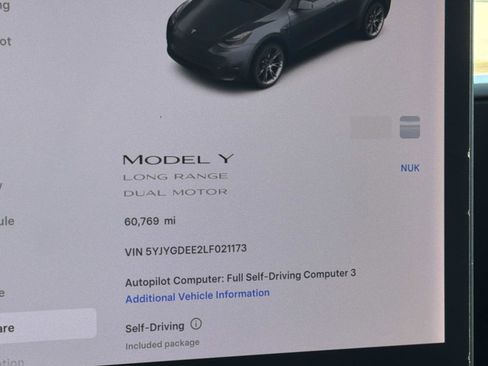 Used 2020 Tesla Model Y Long Range AWD/4WD image 16