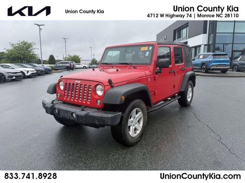 Used 2017 Jeep Wrangler Unlimited Sport w/ Quick Order Package 24S AWD/4WD image 1