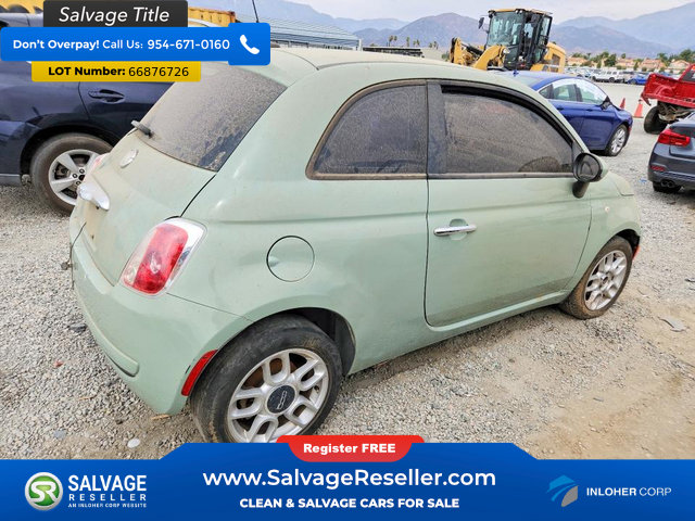 Used 2012 FIAT 500 Pop w/ Bose Premium Audio Pkg FWD image 4