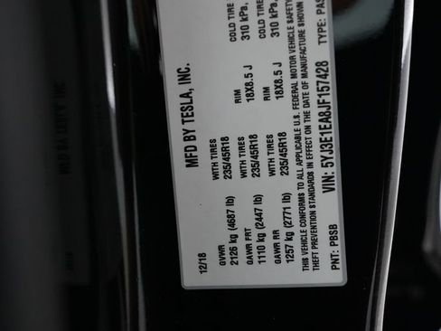 Used 2018 Tesla Model 3 Mid Range RWD image 24