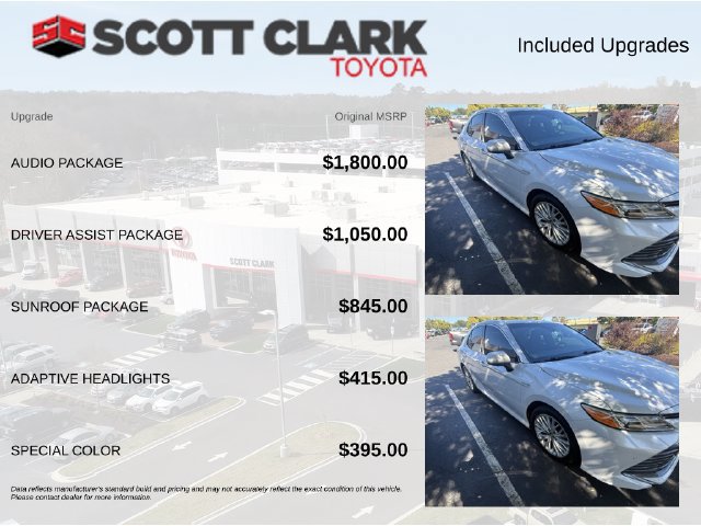 Used 2018 Toyota Camry XLE w/ Audio Package FWD image 8