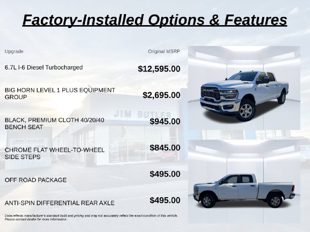 Used 2025 RAM 2500 Big Horn AWD/4WD image 2