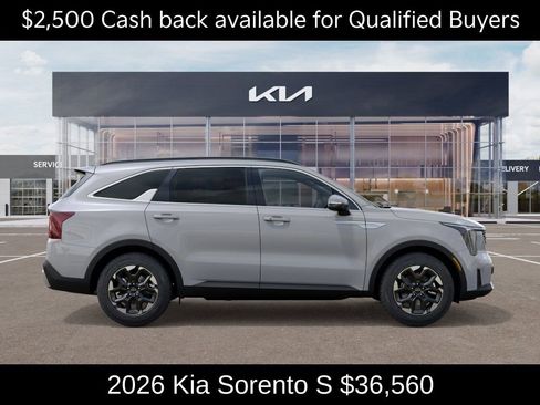 New 2026 Kia Sorento S w/ S Panoramic Sunroof Package image 9