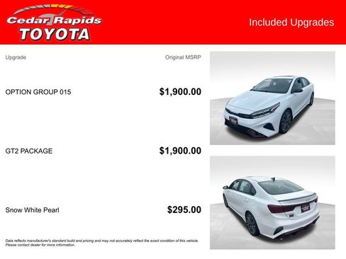 Used 2023 Kia Forte GT w/ GT2 Package FWD image 6