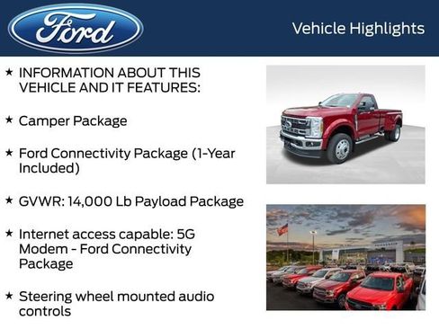 New 2026 Ford F450 XLT w/ Camper Package AWD/4WD image 4