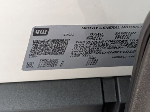 Used 2022 Chevrolet Tahoe Premier w/ Premium Package image 46