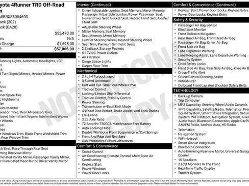 Used 2025 Toyota 4Runner TRD Off-Road Premium image 3