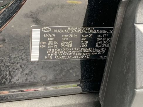 Certified 2023 Hyundai Santa Fe SEL AWD/4WD image 39
