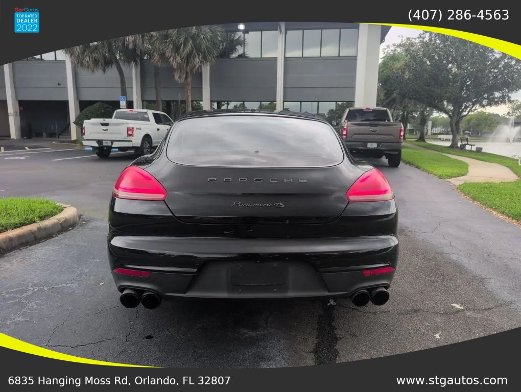 Used 2015 Porsche Panamera 4S AWD/4WD image 4