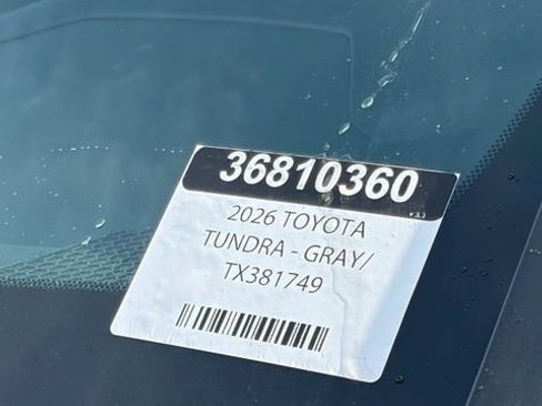 New 2026 Toyota Tundra Limited image 23