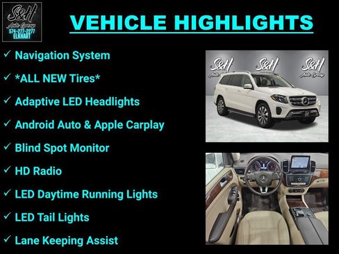 Used 2019 Mercedes-Benz GLS 450 4MATIC image 3