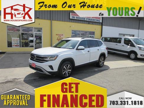 Used 2021 Volkswagen Atlas SE image 1