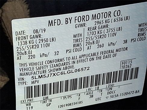 Used 2020 Lincoln Aviator Reserve w/ Equipment Group 201A image 27