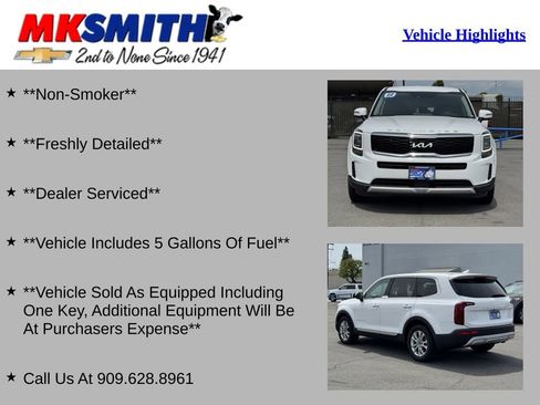Used 2022 Kia Telluride LX FWD image 2
